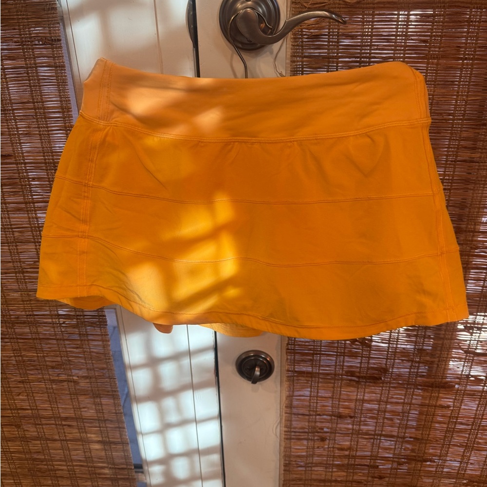 Bright Orange Skort